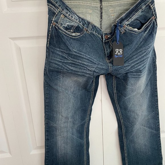 royal blue Denim - Brand NEW with Tag Royal Blue Jeans